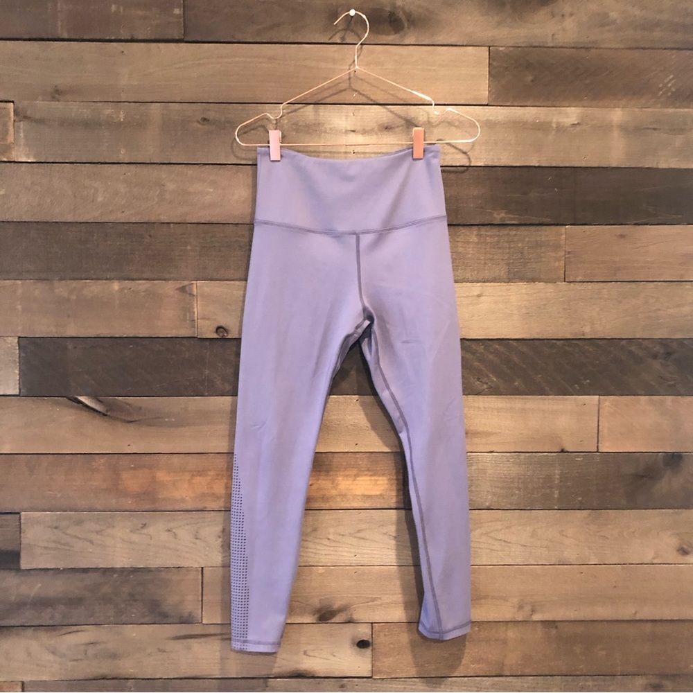 ZYIA Active Women's Lilac Luxe Hi-Rise 7/8 24" Athletic Leggings